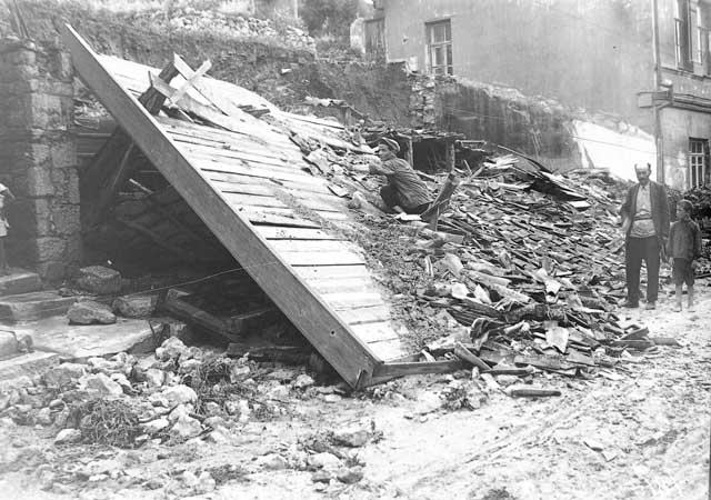 Последствия землетрясения 1927г