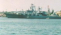 Флагман черноморского флота - крейсер 'Москва' (42К)